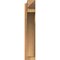 Ekena Millwork Thorton Rough Sawn Arts and Crafts Outlooker, Western Red Cedar, 6"W x 24"D x 32"H OUT06X24X32THR03RWR - alternate 2